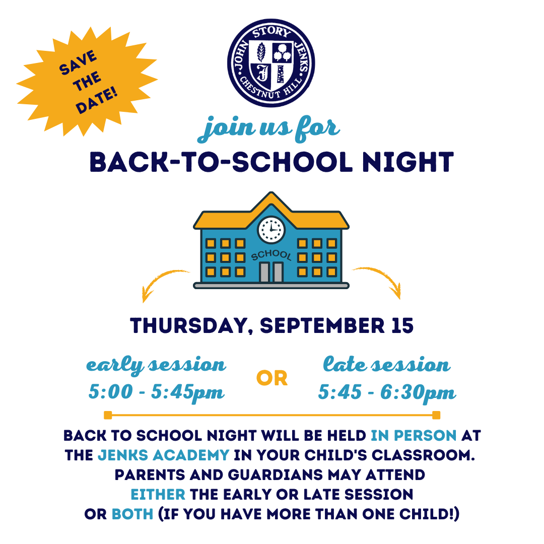 Back-to-School Night 2022-2023 ONE – John S. Jenks School